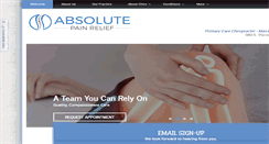 Desktop Screenshot of absolutechiroaz.com